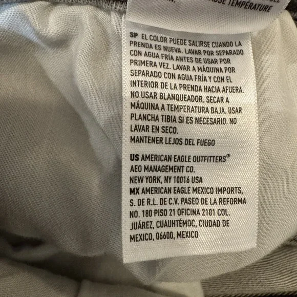 American Eagle Womens 6 Super High Rise Jeggings Distressed Next Level Stretch - Picture 9 of 14